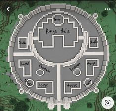 Circle Castle Minecraft, Castle Minecraft Layout, Minecraft Mansion Blueprints Layout, Minecraft Compound Base, Minecraft Maze Blueprints, Lord Of The Rings Minecraft Builds, Minecraft Round House, Minecraft Castle Blueprints Layout, Minecraft Circle Chart