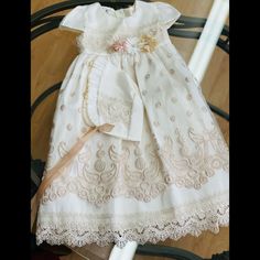 Beautiful Elegant Baby Girl Christening Gown Size 2-3 Christening Gown, Girl Christening, Elegant Baby, Christening Gowns, Clothing Ideas, Kids' Dresses, True Quotes, Christening