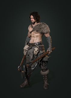 Barbarian Costume, Barbarian Dnd, Warrior Priest, Persian Warrior, Viking Character, Dragon's Dogma, Goth Guys, Warrior Outfit