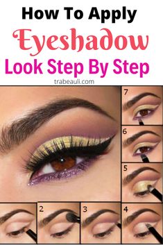 Eyeshadow Palette Tutorial Step By Step, How To Blend Eyeshadow Step By Step, Cute Eyeshadow Ideas Step By Step, Gold Eyeshadow Looks Step By Step, How To Blend Eyeshadow, Step By Step Eyeshadow Looks, Eyeshadow Looks Step By Step, How To Do Eyeshadow, Fall Eyeshadow Looks