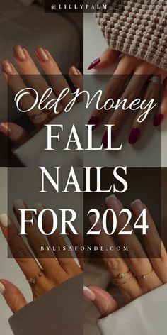 European Fall Nails, Trendy Nails September 2024, Old Rich Nails, Napa Valley Nails, Old Money Gel Nails, September 2024 Nail Trends, Minimalist Nails Fall 2024, Mail Colors For Fall 2024, Trendy Nail Colors Fall 2024