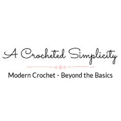 the logo for a crocheted simplicity