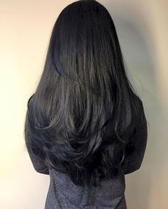 Long Haircuts, Long Black Hair, Haircuts For Long Hair, Beautiful Long Hair, Long Hair Cuts