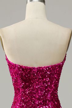 Fabric: Sequins. The fabric is comfortable for skin. Package Contents: 1x Women Dress. Occasion: Whether you are dressing it for a wedding party, prom, evening party or any other occasions, this party dress will be your lovely partner. Hot Pink Sequin Dress, Pink Sequin Dress, Mermaid Prom Dress, Corset Dress Prom, Sequin Prom Dress, Sweetheart Prom Dress, Lace Prom Dress, Sophisticated Dress, Pink Prom Dresses