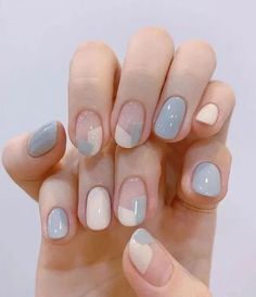 Subtle Nail Art, Kutek Disney, Subtle Nails, Short Nail, Nail Swag