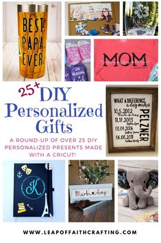 25 diy personalized gifts that are perfect for mom's day or any special occasion