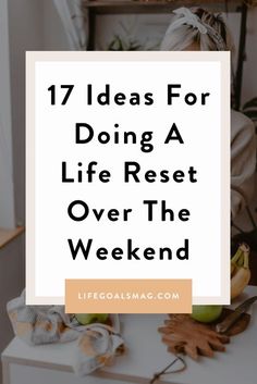 What to do when you're in need of a major life reset? Here are some ideas for resetting your life, changing up your routine, and action steps for getting motivated to change your life. Get your life together with these ideas! Face Care Routine Products, Starting Something New, Face Care Routine, Personal Growth Plan, Vie Motivation, Personal Improvement, Get My Life Together, Get Your Life