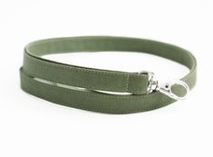 This soft olive green lanyard offers a comfortable way to wear your ID badge or keep track of your keys this fall season and is ideal for both men and women. Details: -100% premium cotton fabric -Durable 4 layer construction -Flexible design -Available in 3 lengths: 15.5, 17.5, and 19.5 Inch drop -Skinny 1/2 inch width -Lay flat design -Clasp options include silver or gold clasp Lanyard lengths are measured from the loop on one end to the beginning of the metal hardware on the other end. The swi Soft Olive Green, Olive Green Fabric, Fabric Lanyard, Badge Lanyard, Key Lanyard, Flexible Design, Id Badge Holders, Clear Vinyl, Id Badge