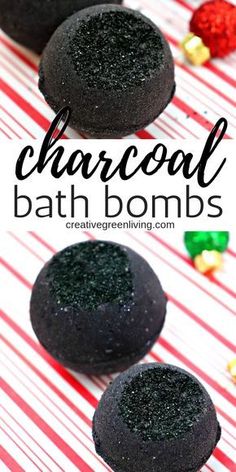 Learn how to make a detoxifying bath bomb recipe with activated charcoal. This DIY bath bomb will give you black bath water just like the Lush secret arts black bath bomb. Using activated charcoal in skin care products is great for your skin. Learn more on Creative Green Living. #creativegreenliving #bathbombs #DIYbathbombs #activatedcharcoal #blackbathbomb #blackbathwater #homemadebeauty #essentialoils Black Bath Bomb, Bath Boms, Bombe Recipe, Lush Bath, Black Bath, Wine Bottle Diy Crafts, Wine Bottle Diy, Bath Water