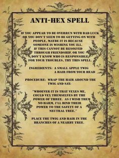 Spells an Wickery - Etsy Halloween Witch Rituals, Hex Spell, Witch Grimoire, Witch Rituals