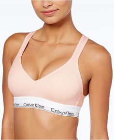 Calvin Klein Calvin Klein Bralette Outfit, Calvin Klein Maternity, Calvin Klein Bralette, Calvin Klein Bra, Padded Bralette, Calvin Klein Woman, Cotton Pads, Bra Women, Trendy Plus Size