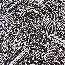 black and white drawing of an abstract design