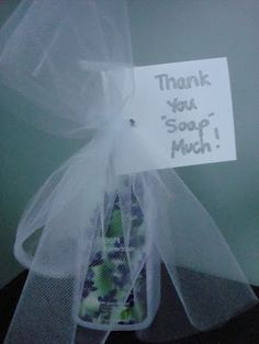 Thank you 'soap' much! Soap Quotes, Awana Ideas, Craft Labels, Fun Puns, Volunteer Ideas, School Last Day, Catholic Schools Week, Goodbye Party, Soap Business