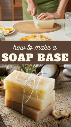 how to make a soap base that looks like it has been made in the kitchen