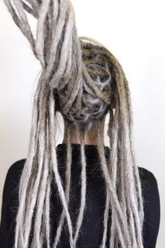 Dread Sections, White Girl Dreads, Dreadlocks Hair Care, Loc Care, Partial Dreads, Hair Dreads, Blonde Dreadlocks, Natural Dreads, Crochet Dreadlocks