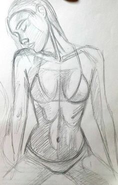 Woman figurative pencil drawing People Body Sketches, Womens Body Illustration, Women Body Sketch Art, Woman Drawing Body Sketches Poses, Pencil Art Drawings Woman, Drawings Woman Sketch, Sketchbook Art Inspiration People, Sketches Of Girls Body Art, Sketch People Poses