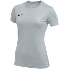 COMFORT FOR COMPETITION. The Nike Dri-FIT Park Jersey has sweat-wicking fibers to help keep you dry and comfortable for the game. Mesh on the back adds ventilation. This product is made with 100% recycled polyester fibers. Dri-FIT technology helps keep you dry and comfortable. Mesh back panel adds breathability. 100% polyester Training Clothes Women, Air Jordan 1 Women, Men's Uniforms, Kids Uniforms, Soccer Outfits, Women's Uniforms, Training Clothes, Soccer Training, Tennis Clothes