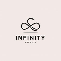 an infinite snake logo with the letter s in it's center, on a white background