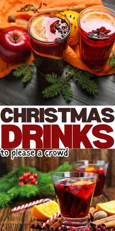 christmas drinks to please a crowd with the help of your family and friends this holiday season