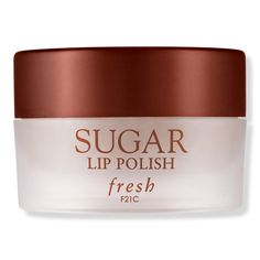 Sugar Lip Polish Exfoliator - fresh | Ulta Beauty Dior Addict Lip Glow, My Makeup Bag, Lip Exfoliator, Sugar Lips, Sugar Crystals, Chanel Beauty, Face Products, Lip Hydration, Aftershave