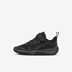 the nike react infant shoe is available in black, grey and dark gray colors with an upper