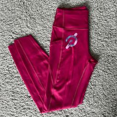 Peloton Leggings. Size Small. Pretty Magenta Color. Pockets. Flattering Fit, Just A Little Too Big For Me. Never Worn. Peloton Leggings, Magenta Color, Colorful Leggings, Pant Jumpsuit, Pants For Women, Leggings, Pants, Pink, Women Shopping