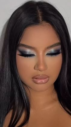 Prom Eye Makeup, Smokey Eyeshadow, Eye Makeup Techniques, Brown Skin Makeup, Dope Makeup, Makeup Eye Looks, Makeup Looks Tutorial