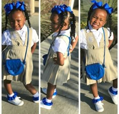 Girls School Uniform, Girl Uniform, Simple Outfits For School