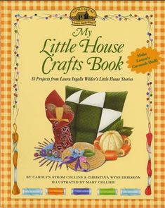 the little house crafts book is shown