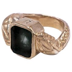 Black Onyx Double Snake Head Statement Ring J DAUPHIN J DAUPHIN "Parfois" Made in Bronze The serpent, or snake, is one of the oldest and most widespread mythological symbols. Historically, serpents and snakes represent fertility or a creative life force. As snakes shed their skin through sloughing, they are symbols of rebirth, transformation, immortality, and healing. For Jung the snake of huge importance was significant symbol for the genetic matrix from where all vertebrate life evolved and th Snake Skin Jewelry, Mythological Symbols, Dolphin Jewelry, Snake Head, Signature Rings, The Serpent, Hammered Hoop Earrings, Gold Filled Hoops, Sterling Silver Engagement Rings