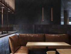 NOX Restaurant | Leckie Studio Architecture + Design | Media - Photos and Videos | Archello Luxury Restaurant, Restaurant Lighting, Hospitality Design, Restaurant Design