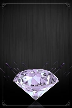 an image of a diamond on a black background