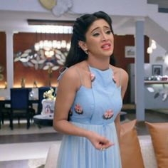 Shivangi joshi Naira Dresses In Yrkkh Kurti Latest, Naira Dresses In Yrkkh Kurti, Stylish Neck Designs, Beautiful Neck Designs, Shirt Ideas Vinyl, Makeup Order, Beautiful Neck