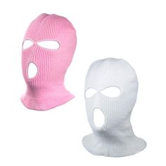 PRICES MAY VARY. This knit thermal full face cover ski mask is perfect for keeping your entire head/face warm during these colder temperatures. The ski mask includes 3 holes. 2 in the eyes and 1 in the mouth. The face mask will cover your whole head with openings in the eye and the mouth. Stitching of the eyes and the mouth is sewn where it will keep cold air out and keep you insulated with warmth. Fits for most heads and faces of general measurement including men, women, children, with stretcha Baddie Fashion, First Youtube Video Ideas, Full Face Mask, Video Ideas, Knitted Hood, Ski Mask, Outdoor Workouts, Full Face, Face Cover