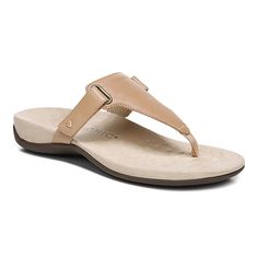 Vionic Wanda Leather Sandals for Women Loafers Men Casual, Arch Support Sandals, Nude Sandals, Sandals Flat, Heel Pain, Vionic Shoes, Womens Athletic Shoes, T Strap Sandals, Sandals For Women