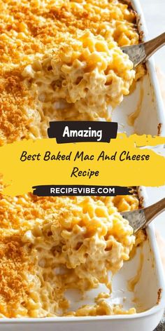 the best baked macaroni and cheese recipe