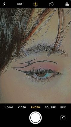 Creative Halloween Makeup, Types Of Eyes, Asian Eyes, Asian Eye Makeup, No Eyeliner Makeup, Makeup Eyeliner