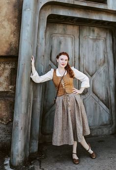 Rachel Maksy Outfits, Kibbe Outfits, Hobbit Fashion, Vintage Halloween Costumes, Rachel Maksy, Fair Outfits, Cottagecore Fashion