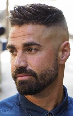 50 Cool High and Tight Haircuts For Men (2021 Gallery) - Hairmanz Ivy League Haircut, High Fade Haircut, Mens Hairstyles With Beard, Gents Hair Style, Men's Short Hair, Faded Hair, Men Haircut Styles