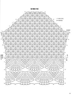 an image of a crochet doily pattern with words written in chinese on it