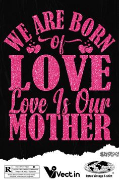 Love for Mother T-shirt Design. Image by Vectintee.std