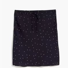 New With Tags Skater Star Skirt From Madewell In Size 00! Perfect For Summer :) Mini Slip Skirt, Star Skirt, Madewell Skirt, Mini Slip, Slip Skirt, Size 00, Starry Night, Madewell, Blue White