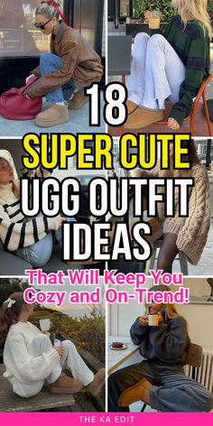 ugg outfits, ugg outfit ideas, uggs outfits, uggs outfit ideas. Red Ugg Neumel Outfit, Ugg Platform Boots Outfit Winter, Jogger And Uggs Outfit, Ankle Boot Uggs Outfit, Slouchy Socks With Uggs, Casual Winter Outfits Ugg Boots, Sweat Pants Uggs Outfit, Flares With Uggs, Cropped Uggs Outfit