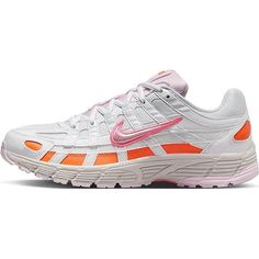 Women's Nike P-6000 White/Digital Pink Size: 7.5.  Gender: female.  Age Group: adult. P 6000, Canvas Slip On Shoes, Comfortable Walking Shoes, 95 Nike, Nike Air Max Thea, Nike Air Max For Women, Mens Nike Air, Nike Air Max 90, Womens Running Shoes