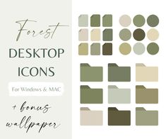 the best desktop icons for windows and macs with freebies to choose them from