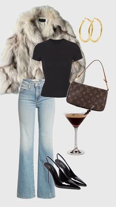 Colorado Dinner Outfit, New Year’s Eve Jeans Outfit, Jean Nye Outfit, Casual Chic Night Out Outfit, Fall Outfit Flatlay, Chill Nye Outfit, Winter Disco Outfit, Nye Bar Outfit, Nashville Outfits Cold