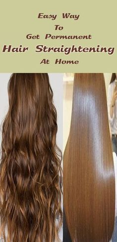 Curly Hair Into Straight Hair, Hair Mask To Straighten Hair, How To Get A Straight Hair, How To Make Your Hair Silky Straight, Naturally Hair Straightening, Tips To Get Straight Hair, Silky And Straight Hair Tips, How To Get Silky Straight Hair Natural, How To Get Straight Hair Naturally At Home