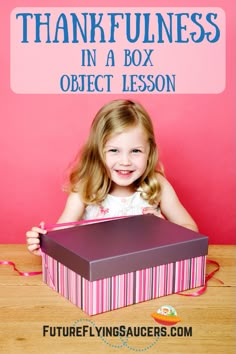 We each probably have a hundred things in our living rooms, kitchens and bedrooms which we could be thankful for—if we just stopped to think of what they are. Use a box and random items for this Thankfulness Object Lesson. #Biblelessonsforkids #SundaySchool #ChildrensMinistry #Objectlessons Thanksgiving Bible Lesson, Sunday School Object Lessons, Thanksgiving Lessons, Preschool Bible Lessons, Kids Sunday School Lessons, Bible Object Lessons, Childrens Sermons, Sunday School Kids