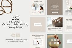 the instagramm content marketing templates for photographers