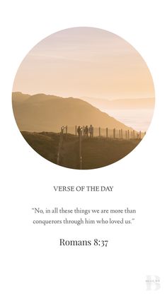 an image with the words verse of the day